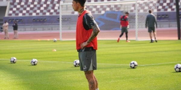 kaiyun-海港全队于今天上午出现在哈利法国际体育场，开启冬训首堂训练课