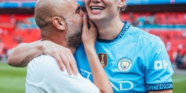 开云注册入口-瓜帅：哈兰德正在成就我，他不像梅西，没人像梅西